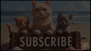 Мама Кошка и котята🐾🧶🎩