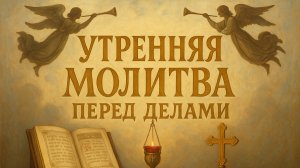 Утренняя молитва перед делами
