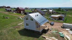 Каркасный дом 104м²
