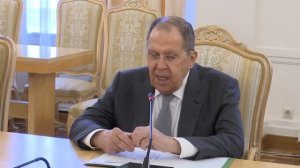 С.В.Лавров и Фейсал Бен Фархан Аль Сауд, Москва, 4 июля 2025 года