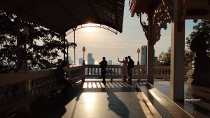 просто на холме большого будды ч.5 закат วัดพระใหญ่ grand buddha