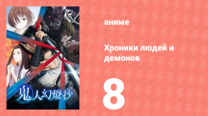 Хроники людей и демонов 8 серия (аниме-сериал, 2025)