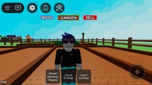 ВЫРАЩИВАЮ САД В ROBLOX!