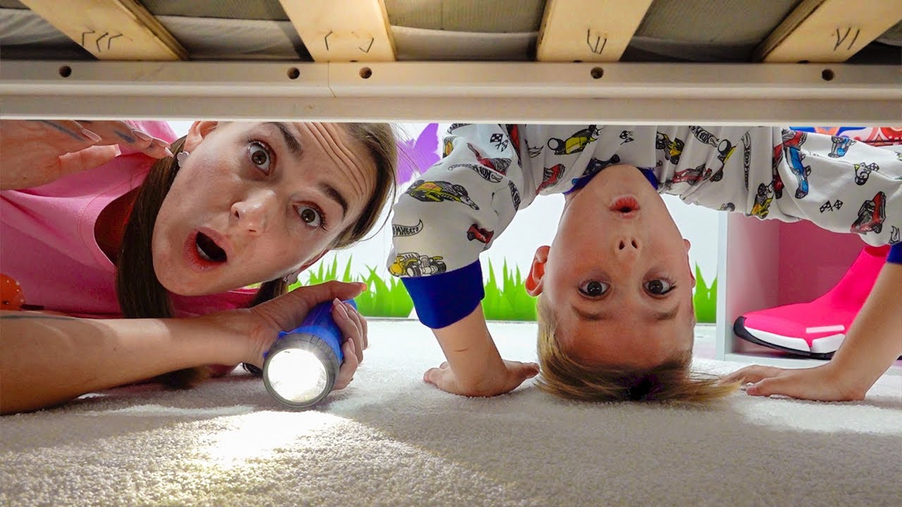 Влад и Ники. Ники учится спать один! Видео для детей. смотреть онлайн