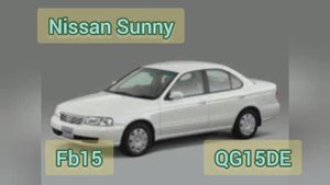 Nissan Sunny работа мотора на 2-х цилиндрах.