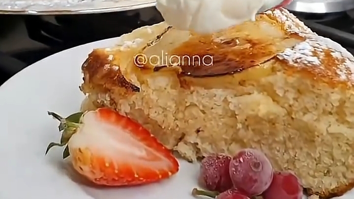 ПИРОГ на сковороде...🥧🍐😋    Рецепт в описании ✍️
