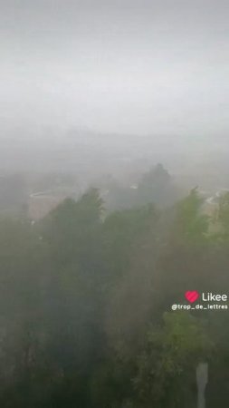 Дождит нехило