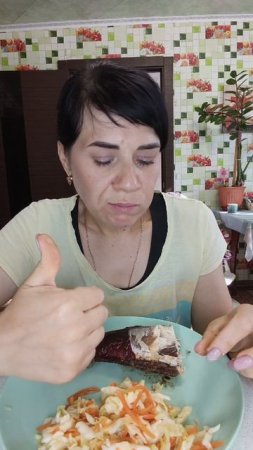 ужин ппшный,мне нравится есть домашнию еду 😋