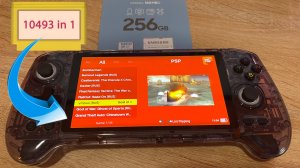 Сборник игр для Anbernic RG557 на готовой карте памяти 256gb, 10493 ретро игр под ключ