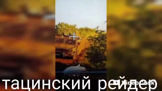 Уничтожение разведчиками 5-й танковой бригады бронеавтомобилей и тяжелых гексакоптеров ВСУ ударам...