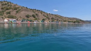122 ч. Жизнь в караване. Кемпинг Чобан-Кале со стороны моря