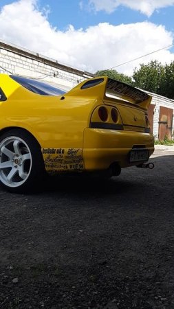 Nissan Skyline R33 RB25DET HKS HiPower звук выхлопа