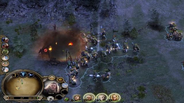 Прохождение The Lord of the Rings: The Battle for Middle-earth. (Эпизод 15) Дунхарроу.