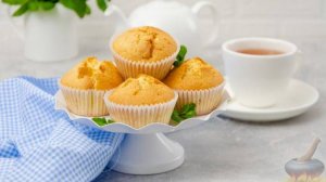 Вкусные и сладкие, просто обалденные! ВАНИЛЬНЫЕ МАФФИНЫ С ЦУКАТАМИ