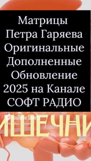 МАТРИЦЫ Гаряева_ 2025-Архив для скачивания для ВасВСЕ матрицы Гаряева +SOFT RADIO