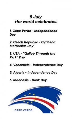5 July the world celebrates #holiday #happy #popular #July