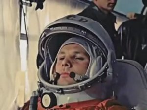 Юрий Гагарин в нашей школе 1965 год