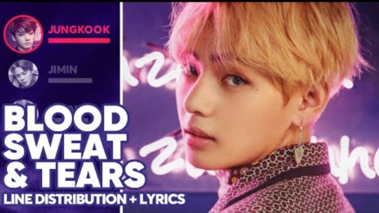 BTS - Blood Sweat & Tears (Line Distribution + Lyrics Color Coded) PATREON REQUESTED