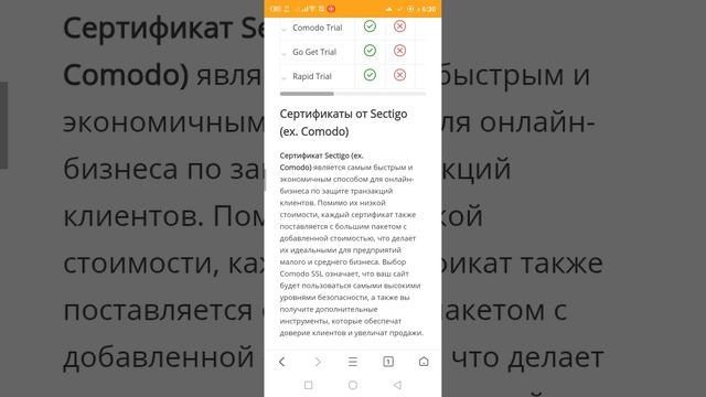 Купить SSL сертификат