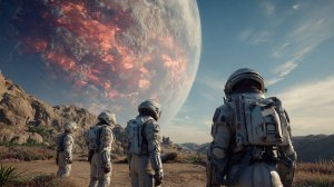 🚀🎶Ретро-джаз будущего: Расслабляющая музыка в футуристической космической мечте #1