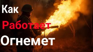 Огнемет жжет