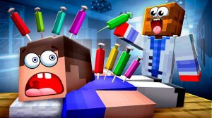 🩺 Я ПРОВЁЛ 24 ЧАСА В БОЛЬНИЦЕ МАЙНКРАФТ И ВСЁ ПОШЛО НЕ ПО ПЛАНУ! 😳