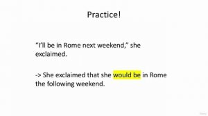 36 - Reported Speech