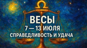 💥 Весы 7 8 9 10 11 12 13 июля всё встанет на свои места