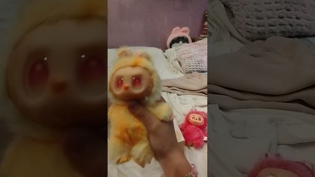 распаковка лабубу.
