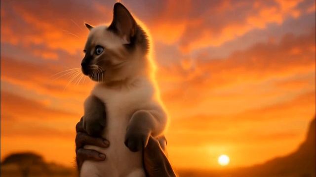 Котик Симба  Ролики и видео для детей  Создано с помощью редактора ИИ  Подпишись и ставь лайк