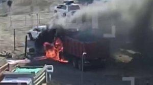 Взрыв грузовика произошел в Москве