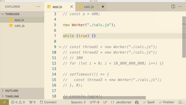 Understanding Node.js Core Concepts - 10 Multi-Threading - part 1