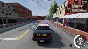 Сценарии в BeamNG.drive: погоня за фургоном