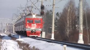 Эр2Т - 7196 на участке Пудость - Мариенбург