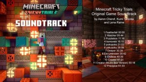 Minecraft Tricky Trials Original Game Soundtrack