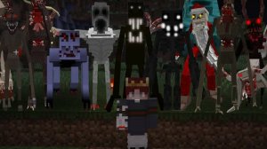 Прохождение Minecraft с хоррор модами.