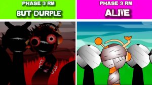 INCREDIBOX SPRUNKI PH3 🟣💀 | DURPLE vs "НЕДО-ЖИВЫЕ"! ☠️❤️🩹 КТО СТРАННЕЕ?