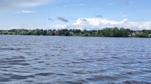 5 июля. в путь на лодке по озеру