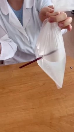 ⛵ Опыт с водой #physics #опыт