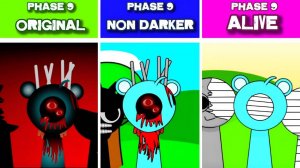 INCREDIBOX SPRUNKI PH9 🌓💀 | STANDARD vs NON-DARKER vs ALIVE! ☀️🌙 КТО ЯРЧЕ СВЕТИТ?