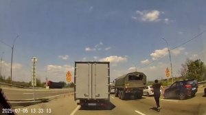Просто пробка перед Ростовом