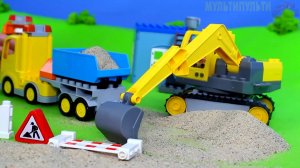 МУЛЬТИКИ ПРО МАШИНКИ ИГРУШКИ НА СТРОЙКЕ