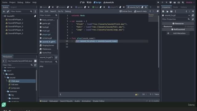 59. Звуковые эффекты