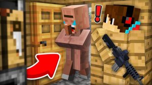 ЗРЯ ЭТОТ ЖИТЕЛЬ ПРОНИК В МОЙ ДОМ В МАЙНКРАФТ | Компот Minecraft