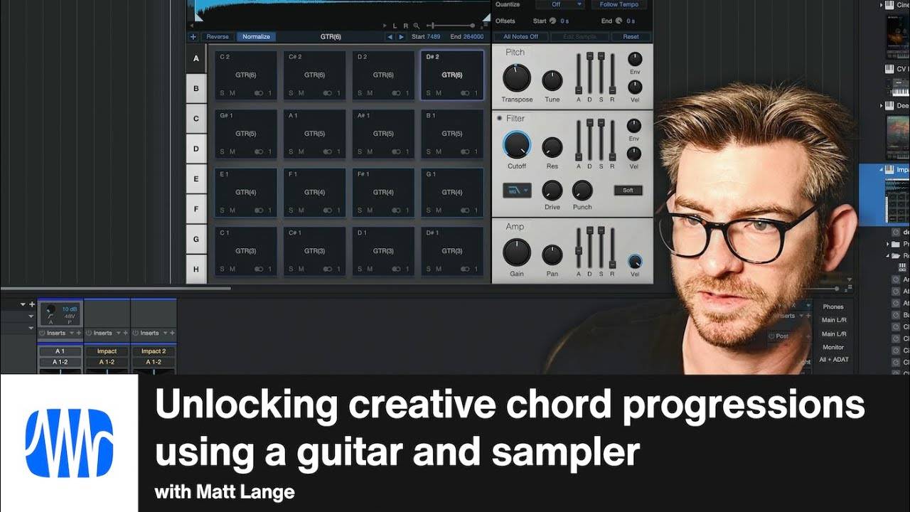 Studio One Pro 7: Unlock Creative Chord Progressions Using Guitar and Sampler