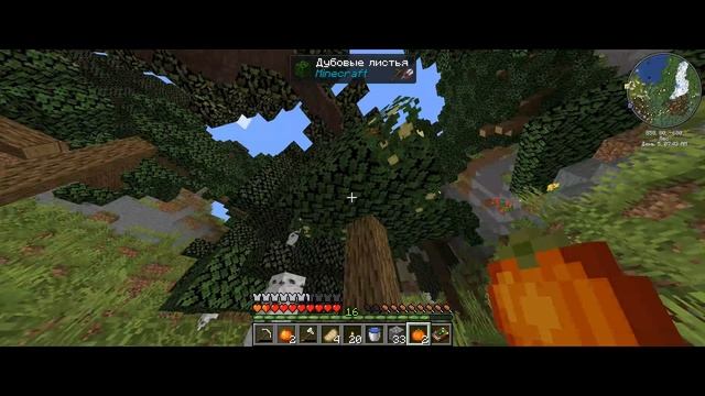 В поиске РЕСУРСОВ в лесу. MINECRAFT с МОДАМИ