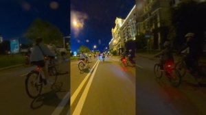 Московский ночной велофестиваль 2025 #insta360X4
