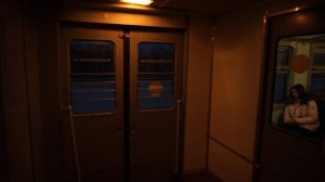 Электропоезд ЭД9М-0034. Покатушки от Присягино до Развилки.