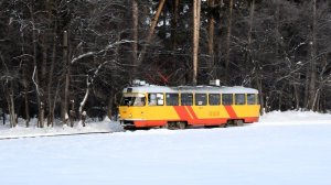 Трамвай Tatra T3SU КВР Барнаул-3237