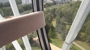 г. Набережные Челны, Татарстан, Россия. Колесо обозрения. Парк Победы. Июль 2024 г.